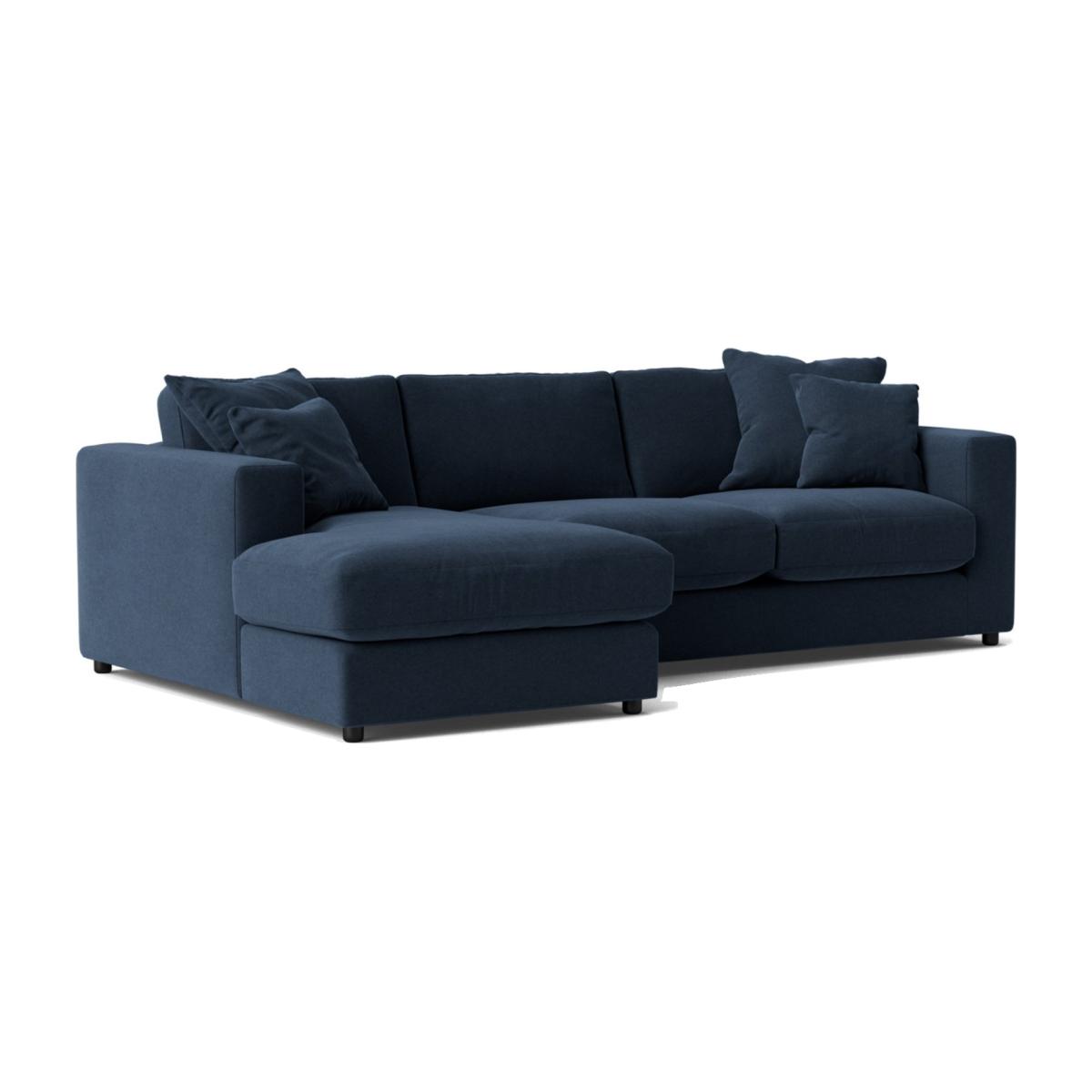 Swoon Althaea Fabric Left Hand Corner Sofa - Indigo Blue – image 1