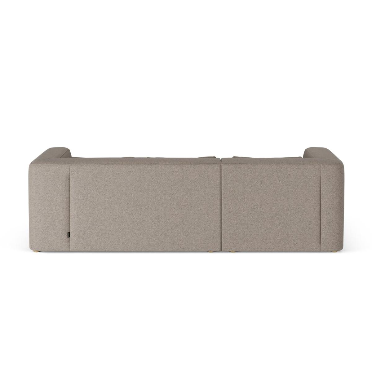 Habitat Lars Left Hand Corner Sofa - Mocha - Ash Leg – image 4