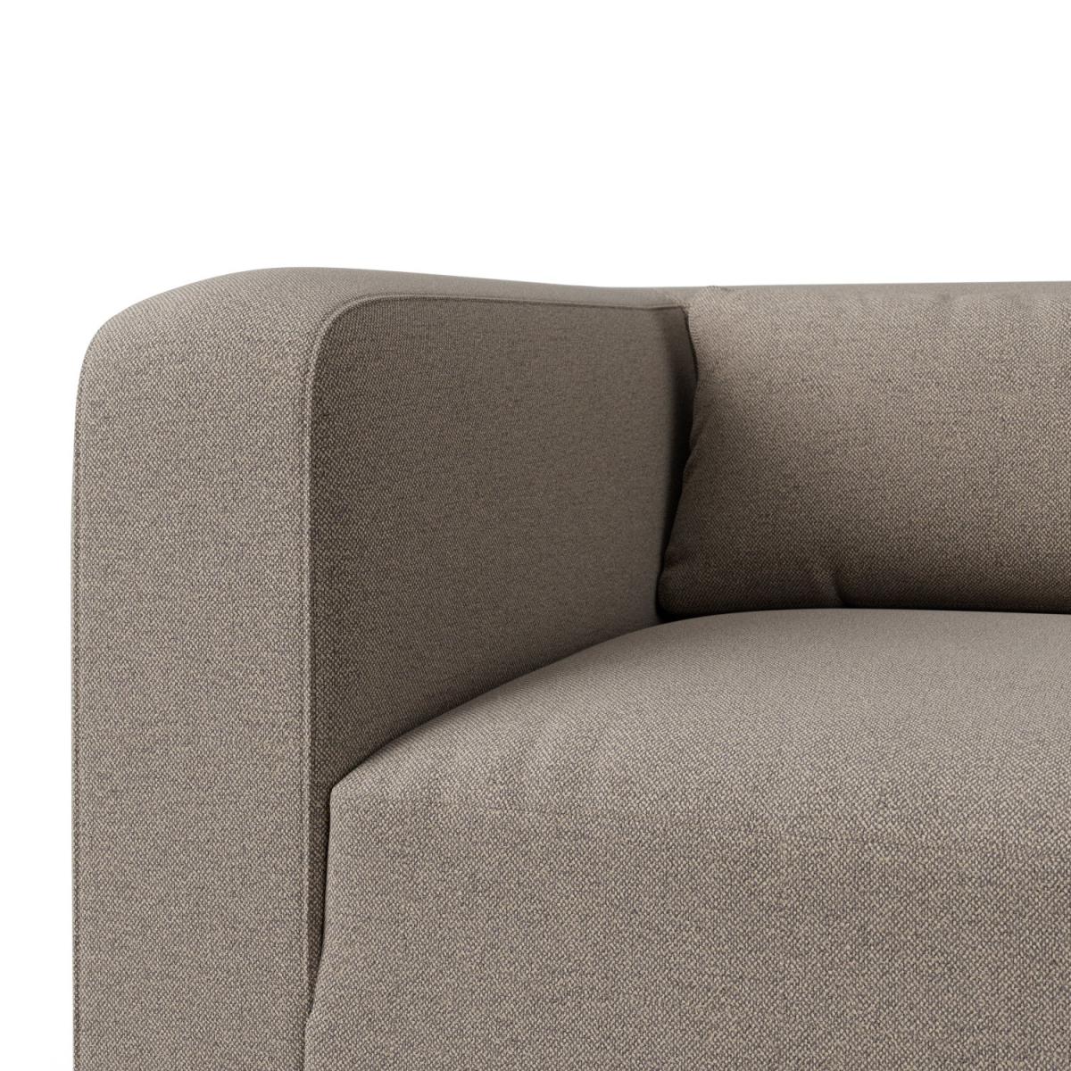 Habitat Lars Left Hand Corner Sofa - Mocha - Ash Leg – image 6