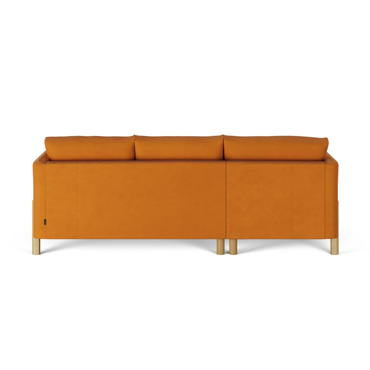Habitat Aston Left Hand Corner Sofa - Orange - Ash Leg – image 4