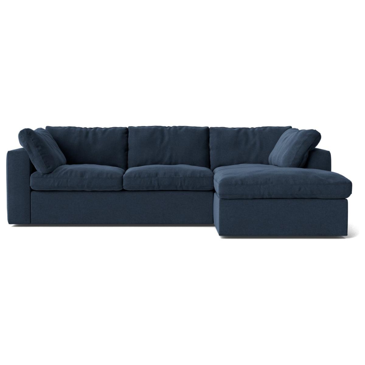 Swoon Seattle Fabric Right Hand Corner Sofa - Indigo Blue – image 4