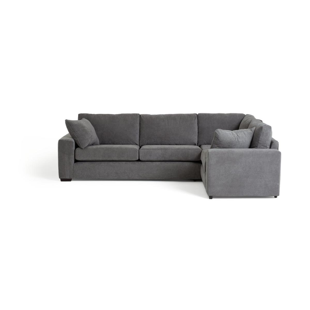 Habitat Eton Right Corner Fabric Sofa - Charcoal – image 5
