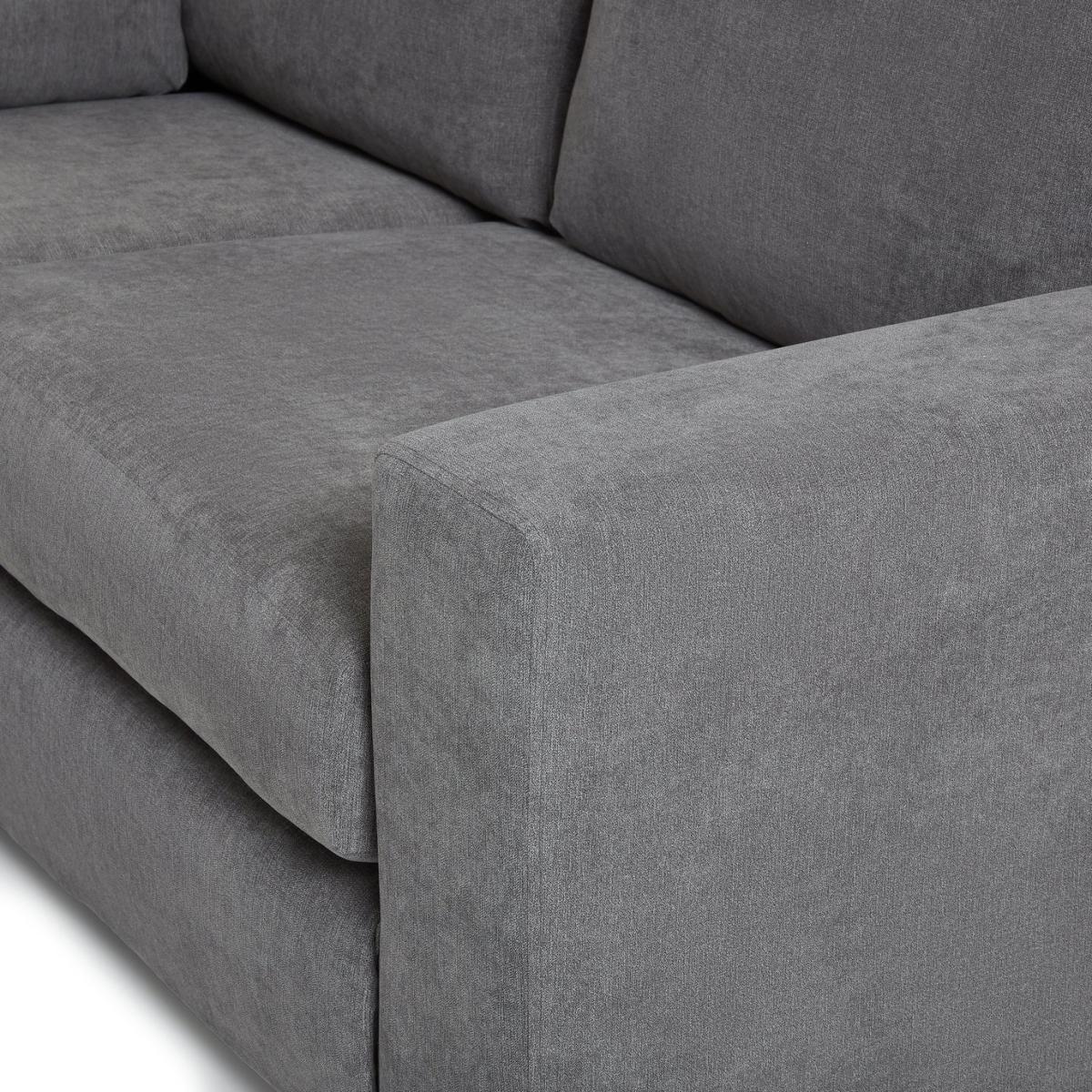 Habitat Eton Right Corner Fabric Sofa - Charcoal – image 9