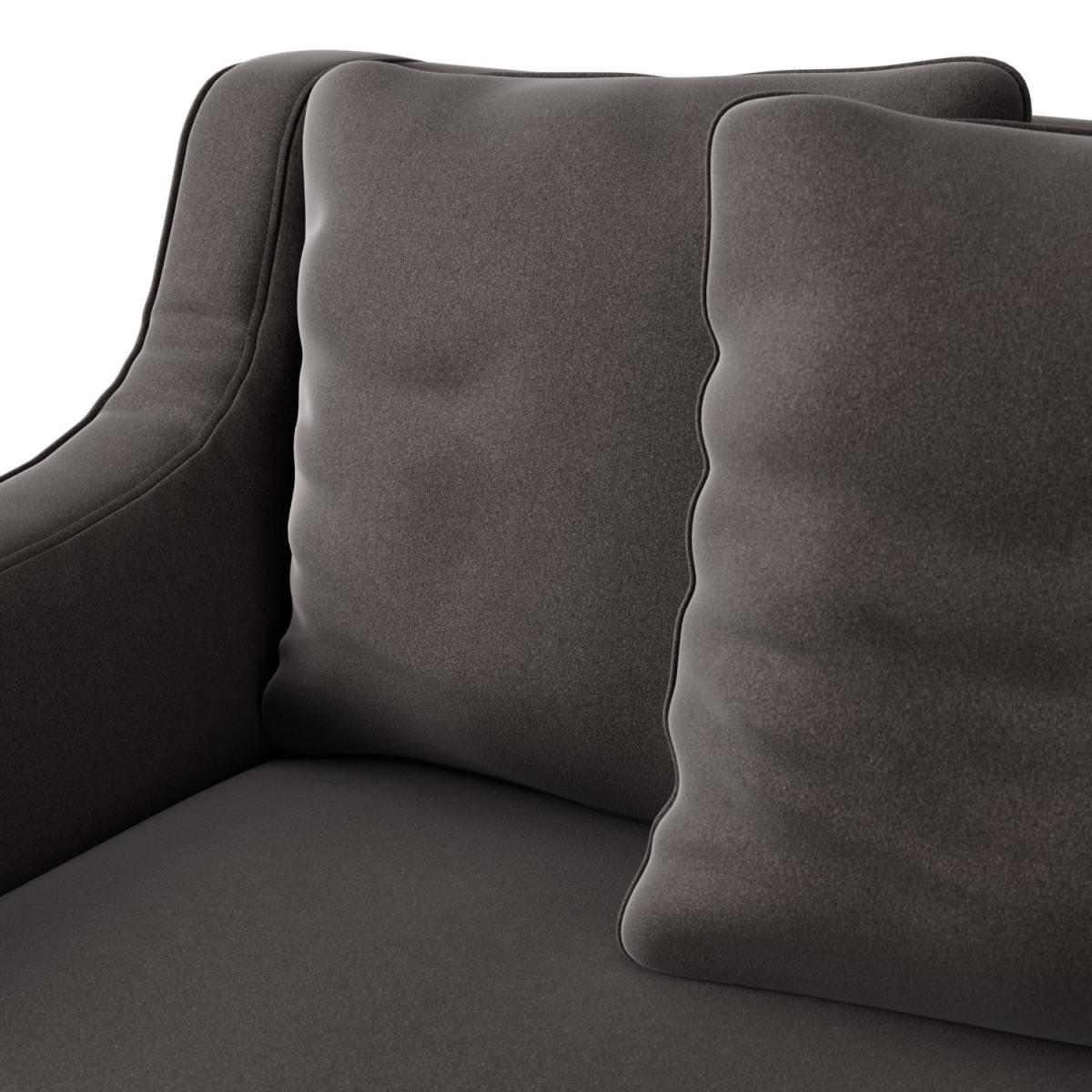 Habitat Swift Right Hand Corner Sofa - Grey - Dark Leg – image 6