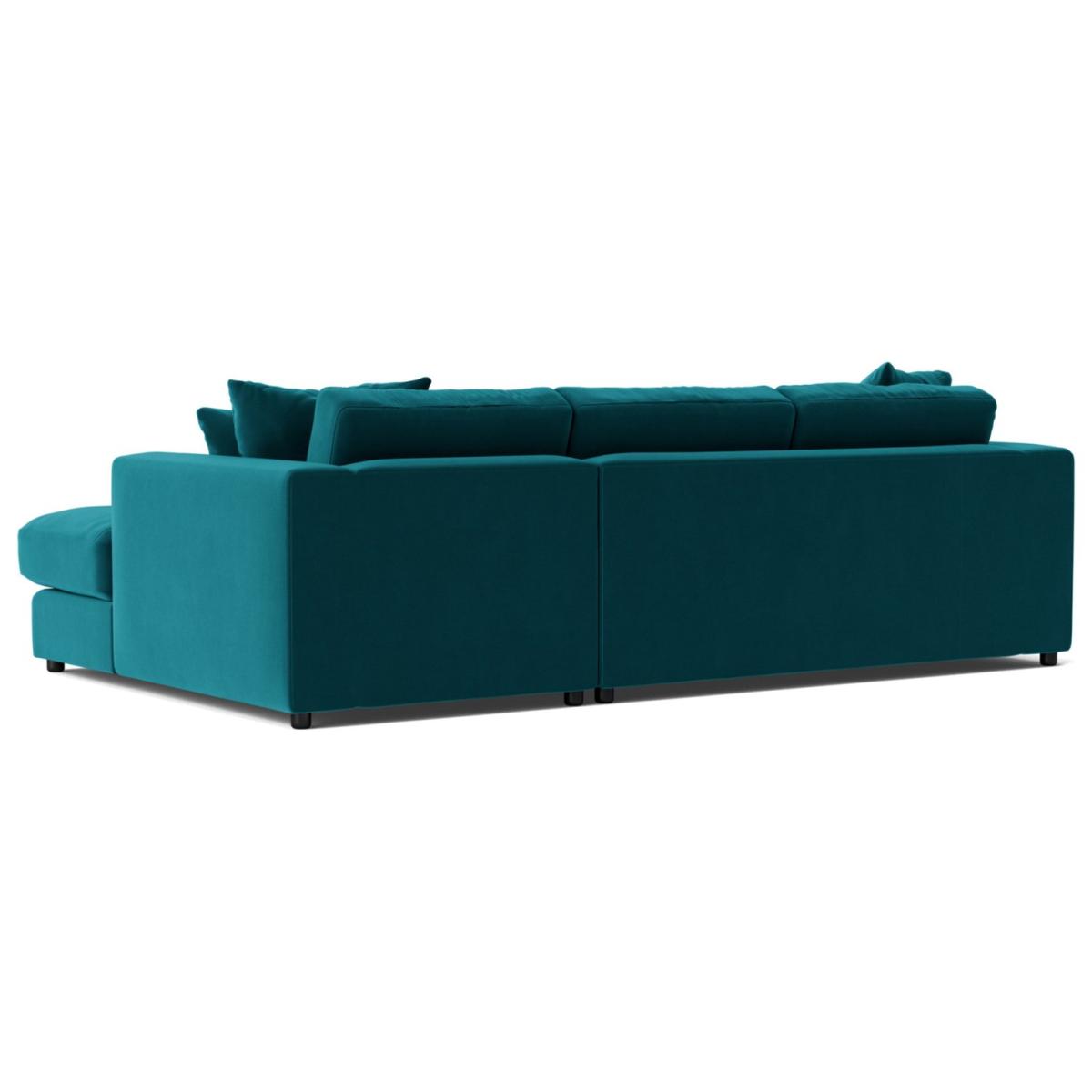 Swoon Althaea Velvet Right Hand Corner Sofa- Kingfisher Blue – image 4
