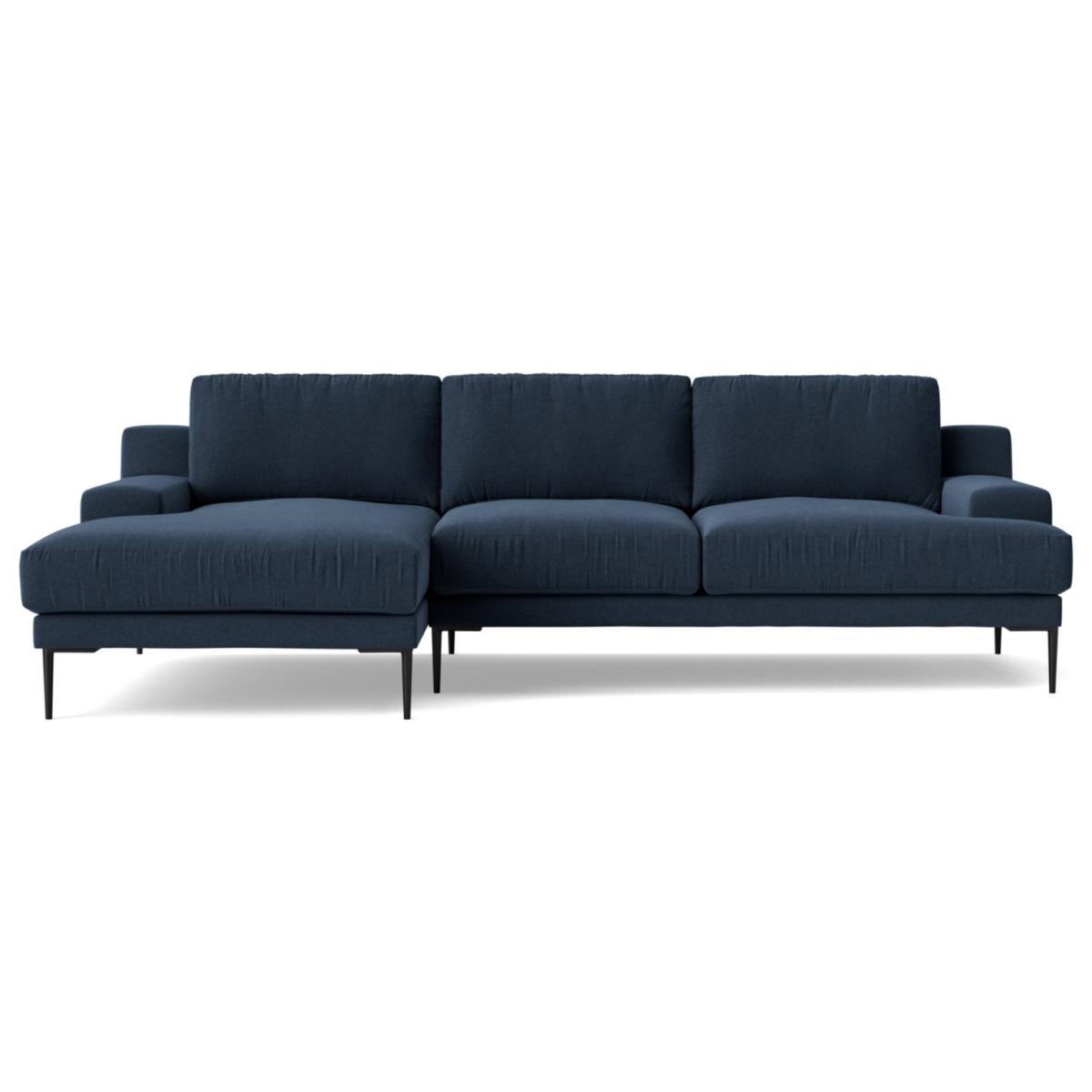 Swoon Almera Fabric Left Hand Corner Sofa - Indigo Blue – image 4