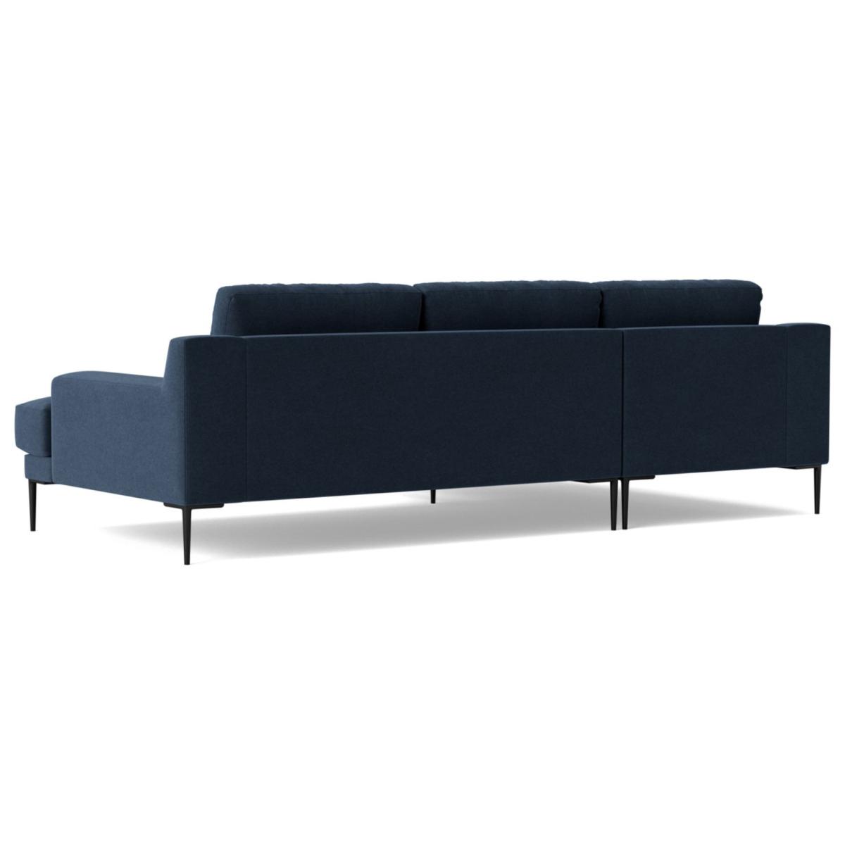 Swoon Almera Fabric Left Hand Corner Sofa - Indigo Blue – image 7