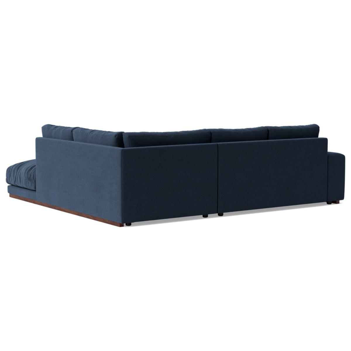 Swoon Denver Fabric Right Hand Corner Sofa - Indigo Blue – image 5