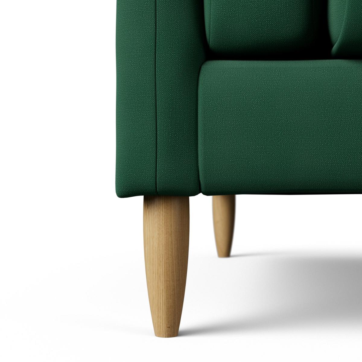 Habitat Newington Right Hand Corner Sofa - Green -Ash Leg – image 5
