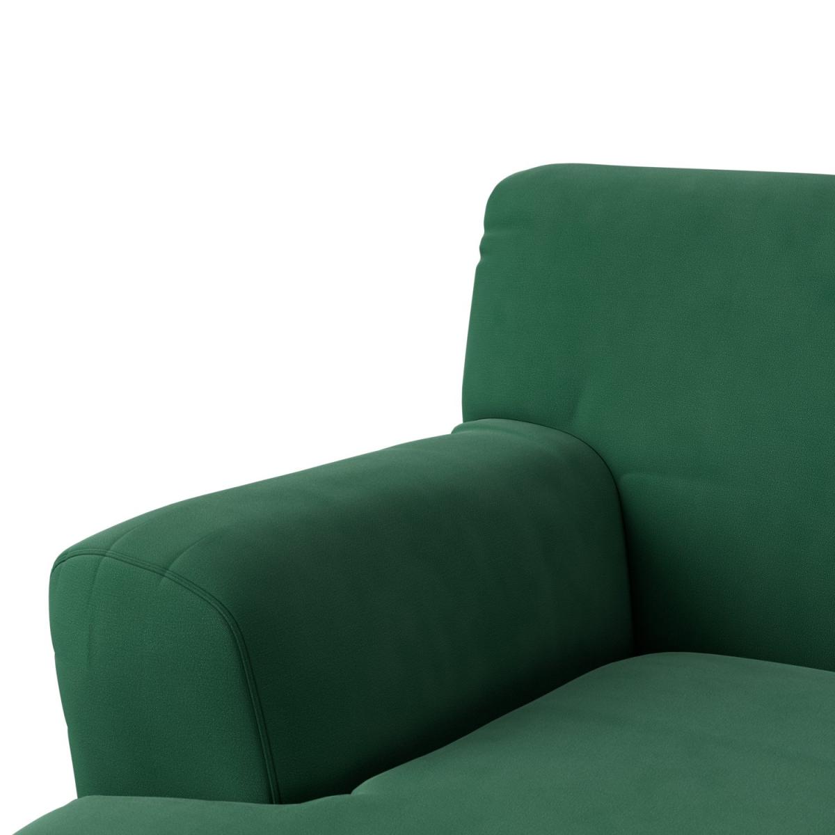 Habitat Askem Fabric Left Hand Corner Sofa- Green - Dark Leg – image 6