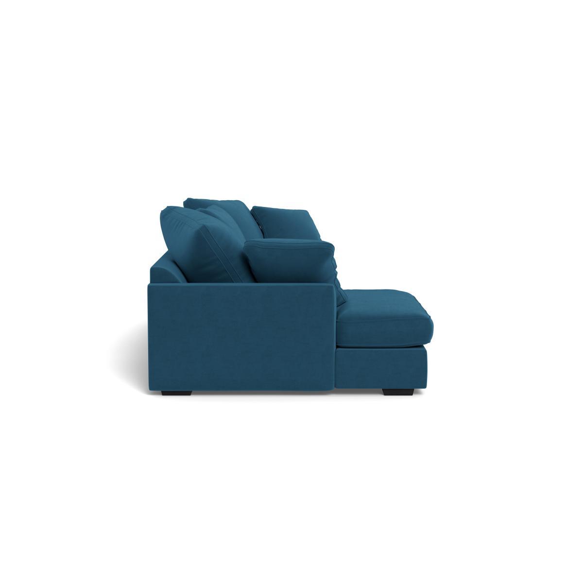 Heal's Cumulus LHF Corner Sofa Melton Wool Shale Black - Heal's UK Furniture – image 3