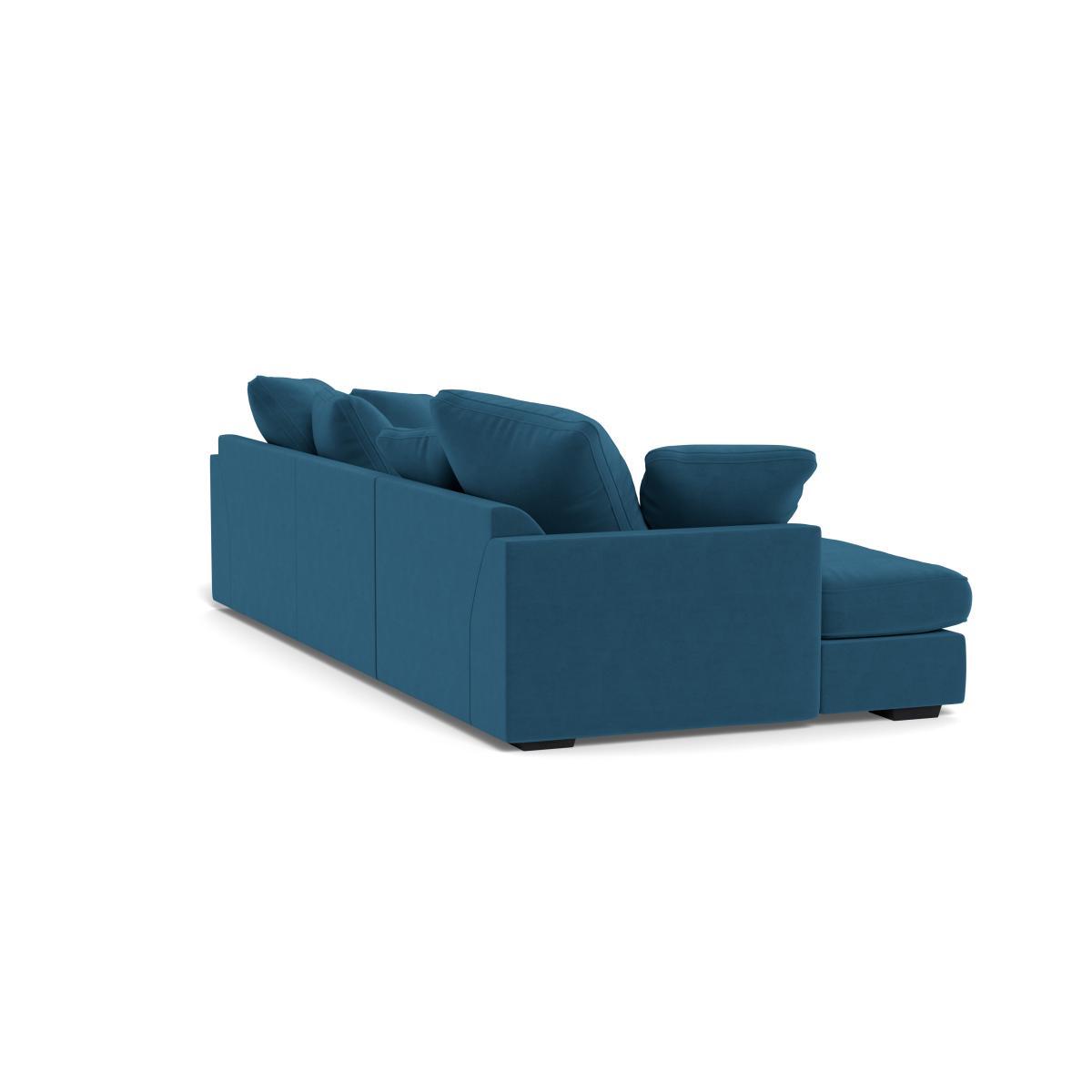 Heal's Cumulus LHF Corner Sofa Melton Wool Shale Black - Heal's UK Furniture – image 4