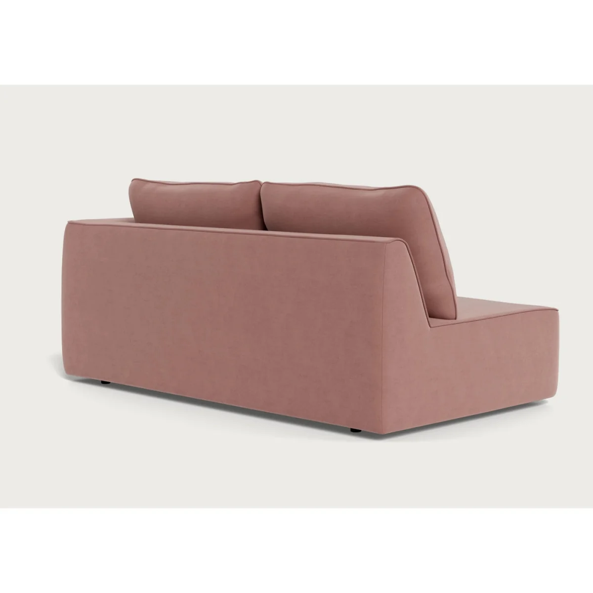 Heal's Morven Right Hand Facing 3 Seater Unit Melton Wool Red Oxide – image 4