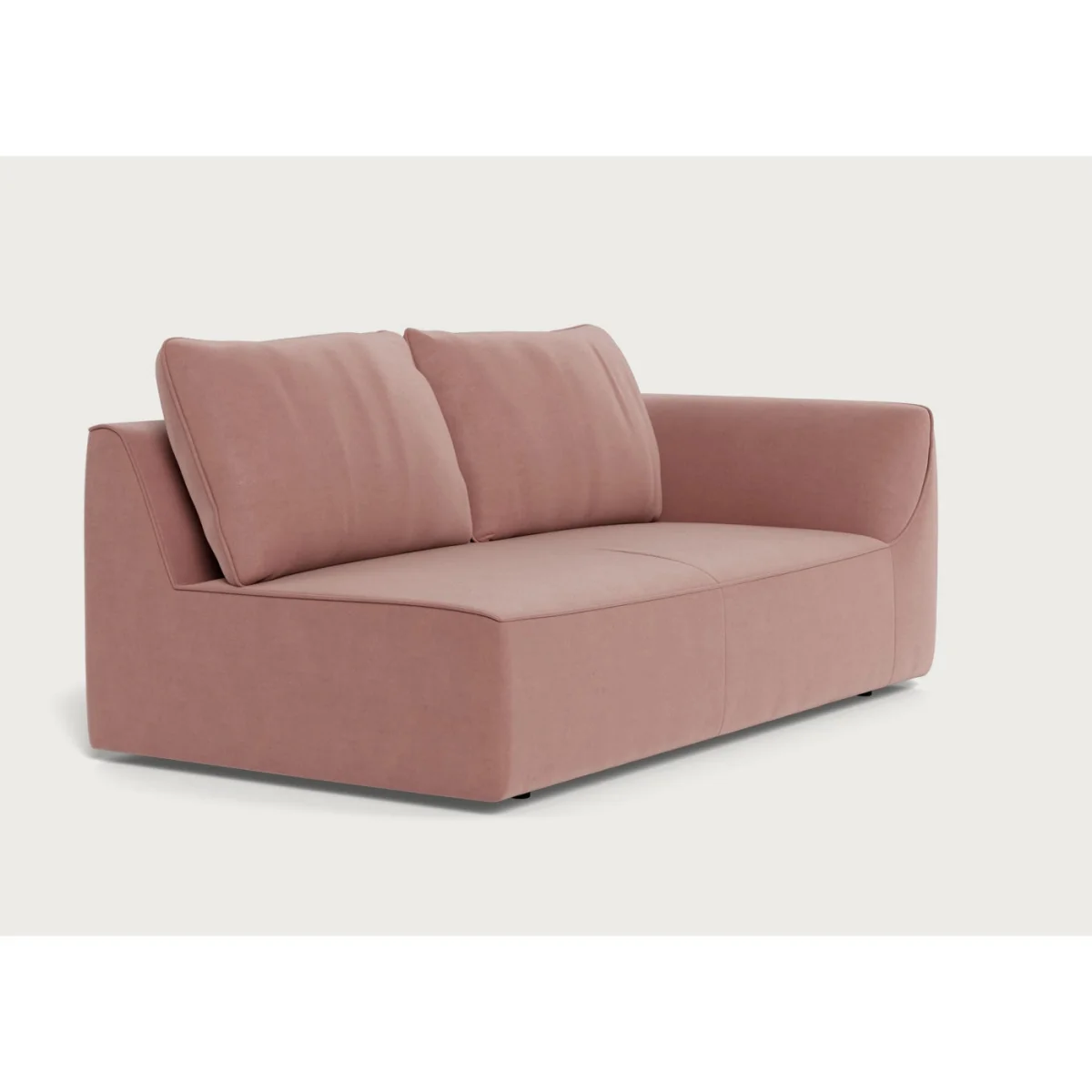 Heal's Morven Right Hand Facing 3 Seater Unit Melton Wool Red Oxide – image 8