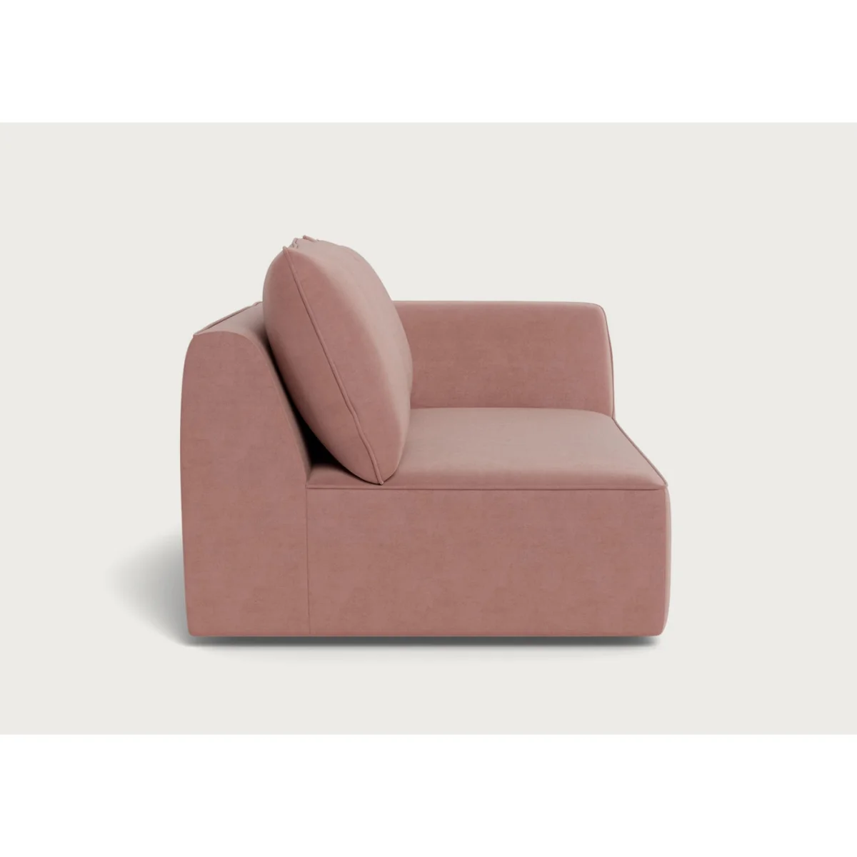 Heal's Morven Right Hand Facing 2 Seater Unit Melton Wool Red Oxide – image 5