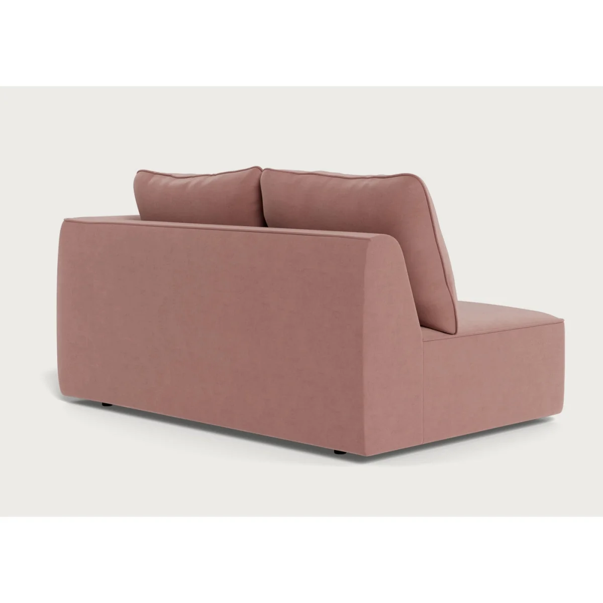 Heal's Morven Right Hand Facing 2 Seater Unit Melton Wool Red Oxide – image 6