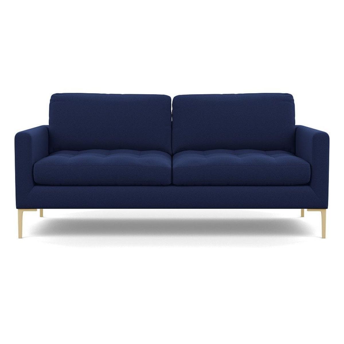 Heal's Eton Left Hand Facing Corner Sofa Broad Weave Tin Brass Feet - Heal's UK Furniture – image 40