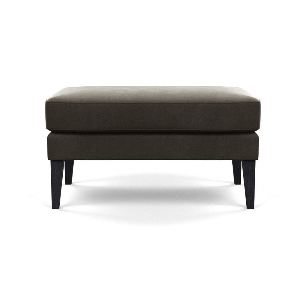 Heal's Eton Left Hand Facing Corner Sofa Broad Weave Tin Brass Feet - Heal's UK Furniture – image 9