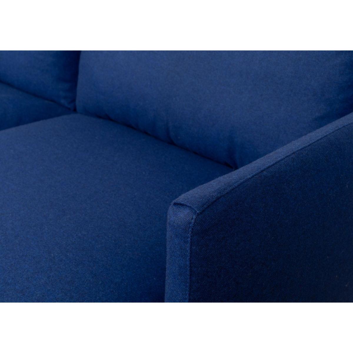 Heal's Matera Right Hand Facing Chaise Sofa Loop Boucle Sky Black Feet – image 11