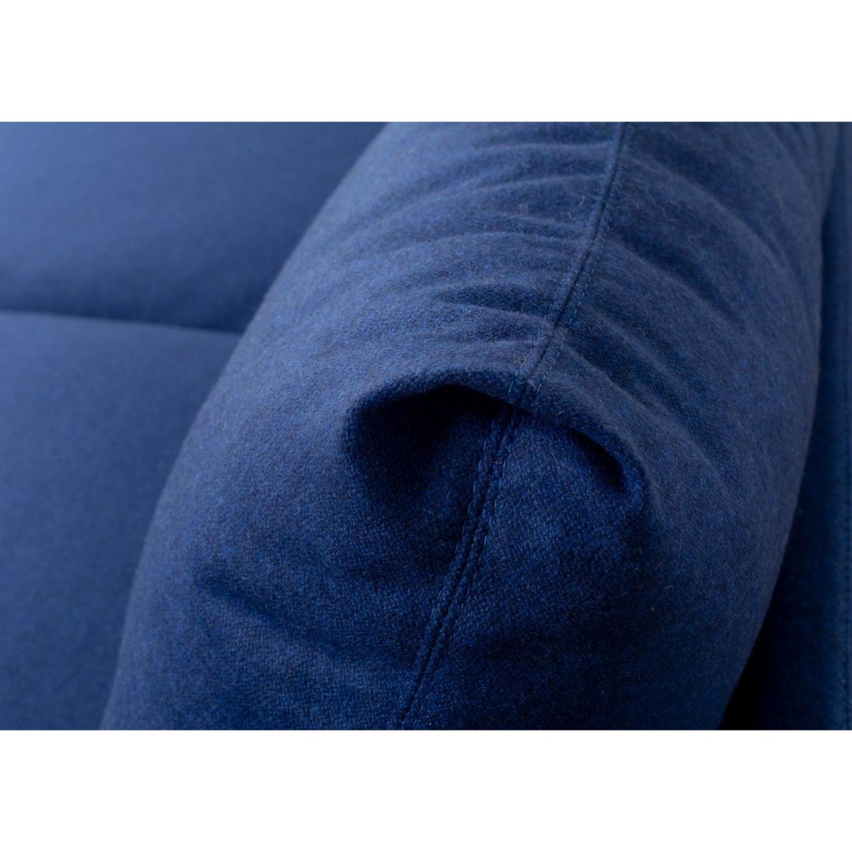 Heal's Matera Right Hand Facing Chaise Sofa Loop Boucle Sky Black Feet – image 12