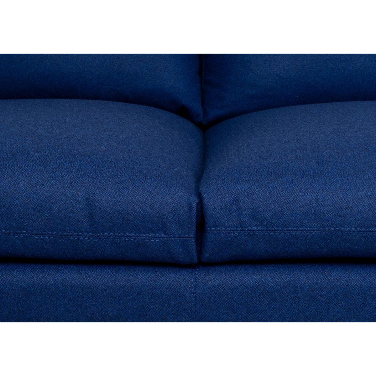 Heal's Matera Right Hand Facing Chaise Sofa Loop Boucle Sky Black Feet – image 10