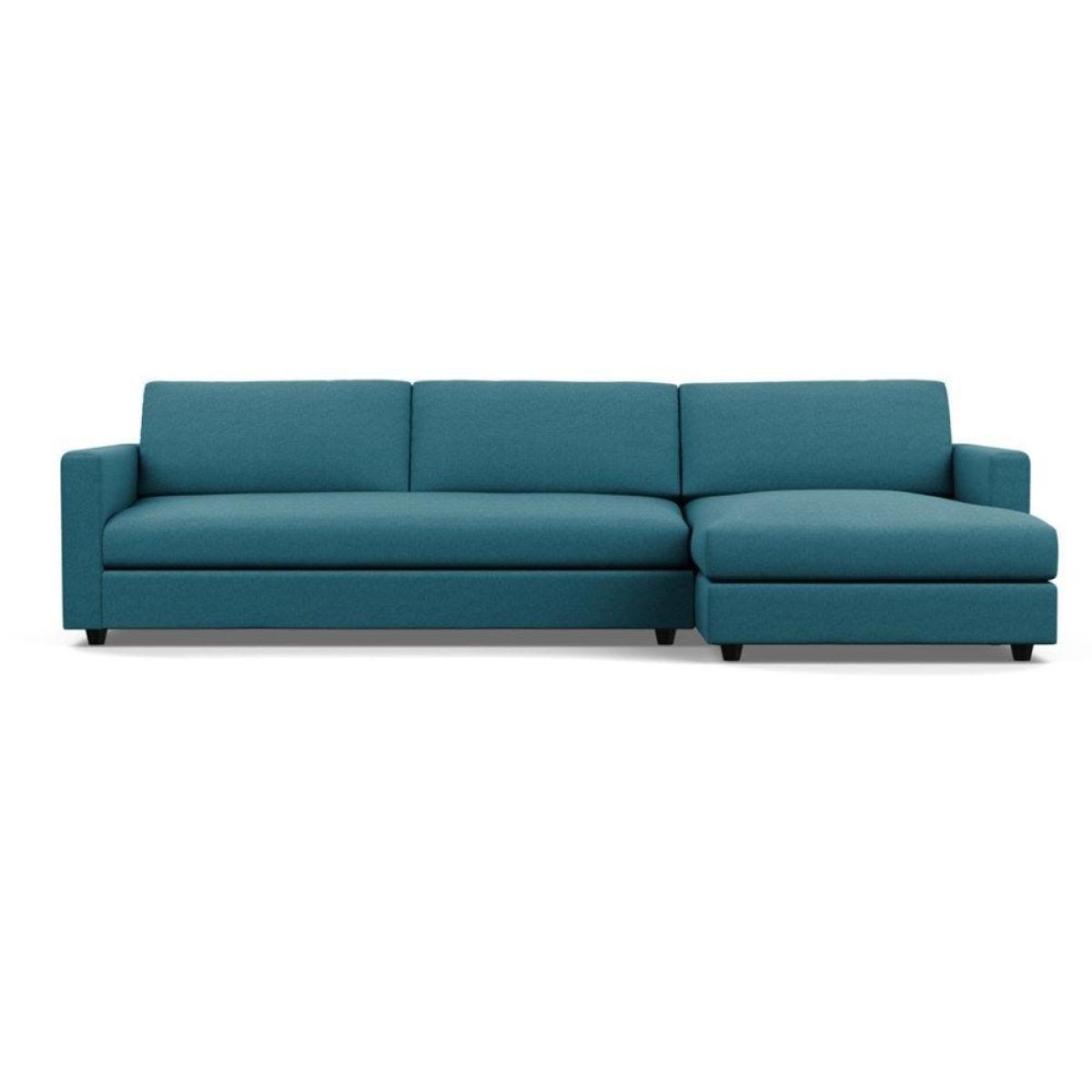 Heal's Nimbus II 4 Seater Corner Chaise RHF Brushed Cotton Cadet Black Feet - Heal's UK Furniture – image 37