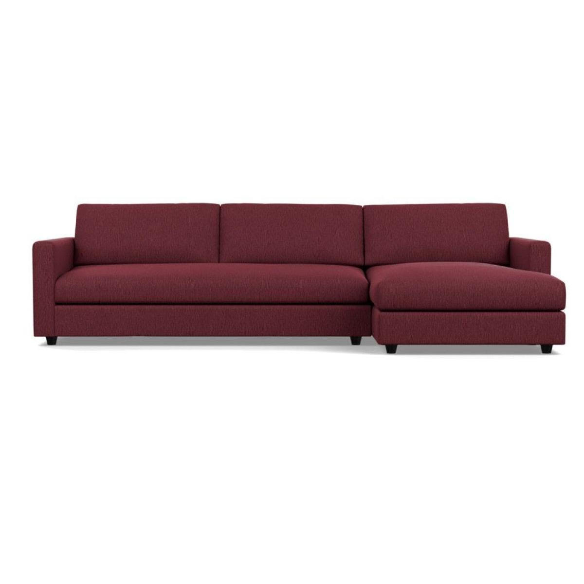 Heal's Nimbus II 4 Seater Corner Chaise RHF Brushed Cotton Cadet Black Feet - Heal's UK Furniture – image 44