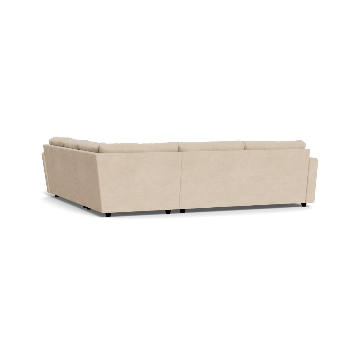Heal's Nimbus II Large Corner Sofa Brushed Cotton Oat - Heal's UK Furniture – image 4