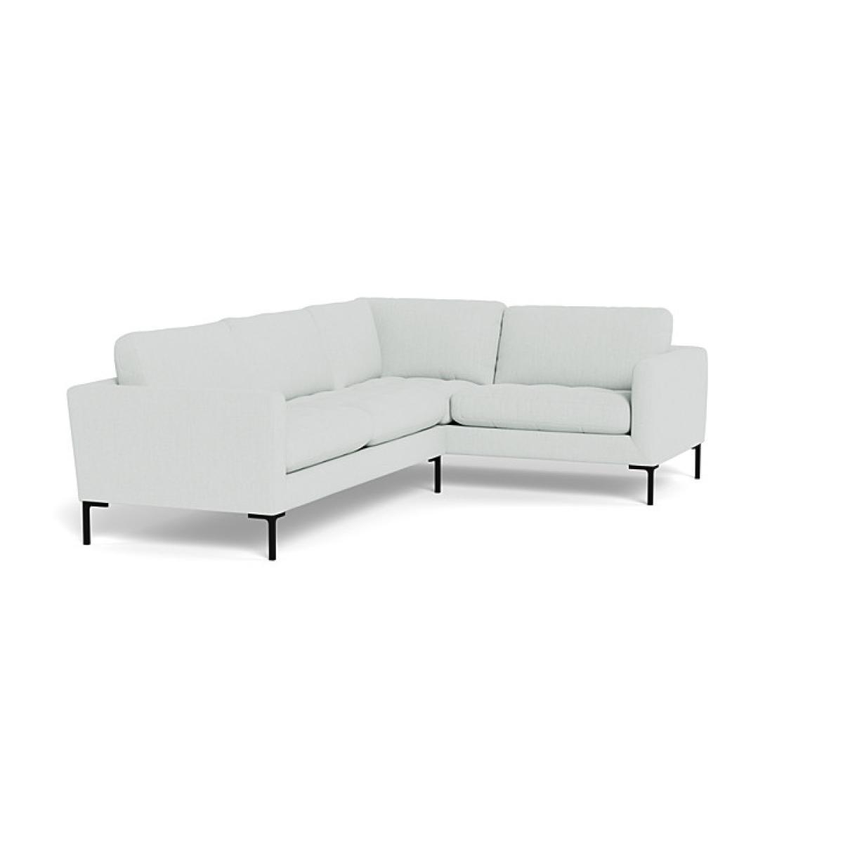 Heal's Eton RHF Corner Sofa Smart Velvet Artichoke Black - Heal's UK Furniture – image 2