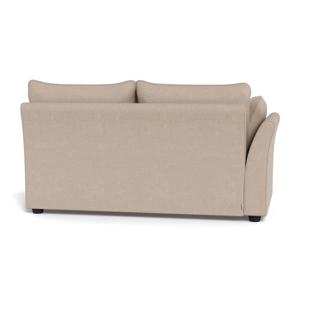 Heal's Tailor Medium Unit Left Hand Facing Boucle Tweed Pearl Natural Beech Feet – image 5