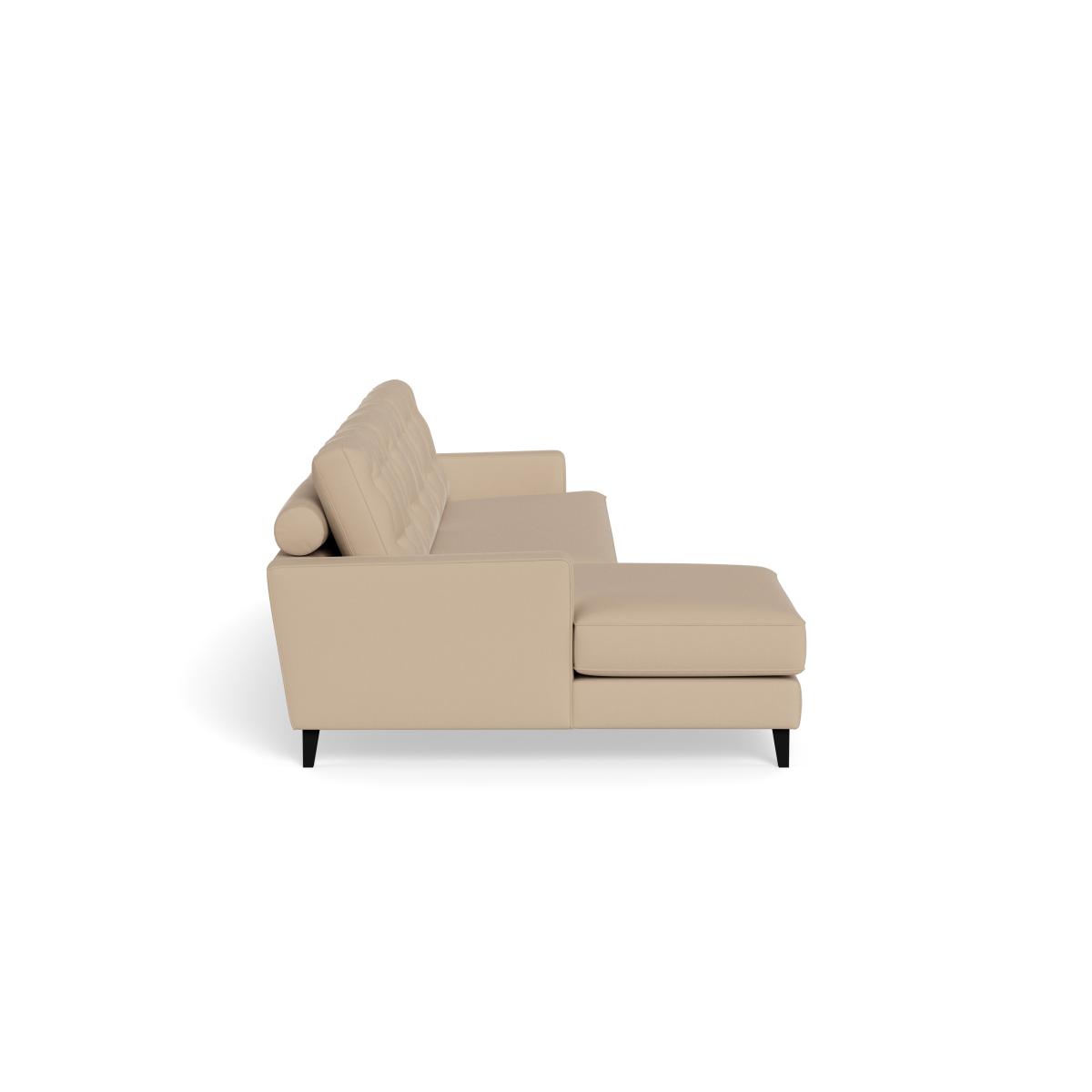 Heal's Mistral Left Hand Facing Corner Sofa Capelo Linen-Cotton Bamboo Natural Beech Feet – image 3