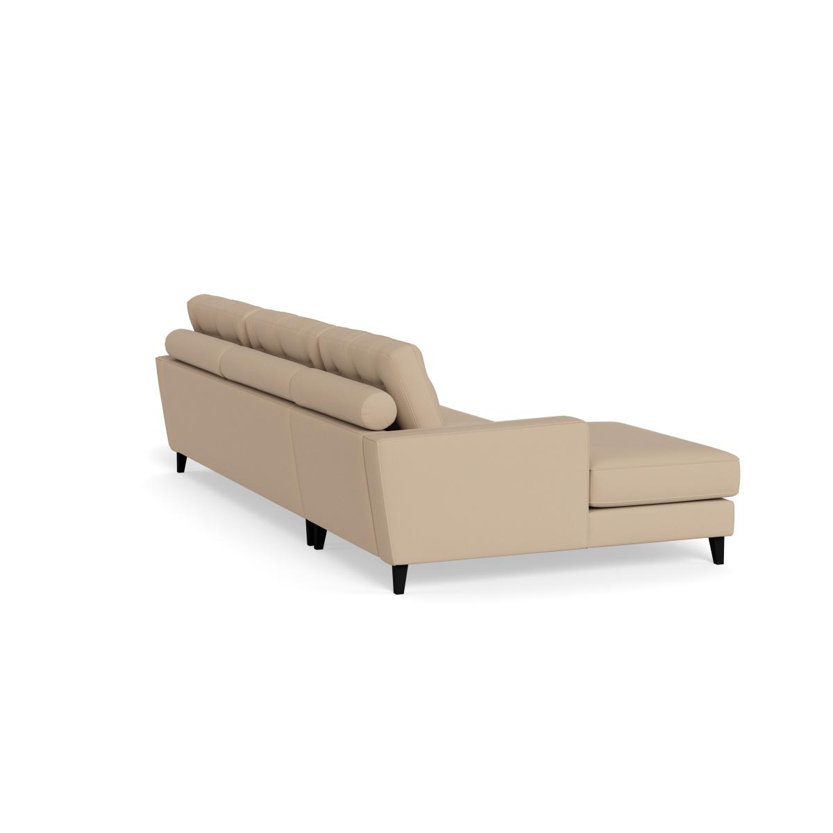 Heal's Mistral Left Hand Facing Corner Sofa Capelo Linen-Cotton Bamboo Natural Beech Feet – image 4