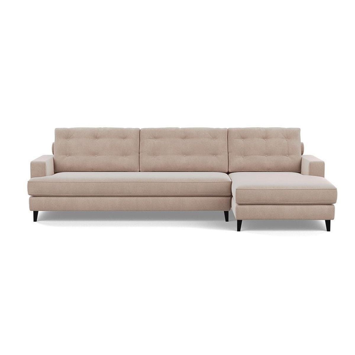 Heal's Mistral Right Hand Corner Sofa Cotton Grain Black Feet - Heal's UK Furniture – image 32