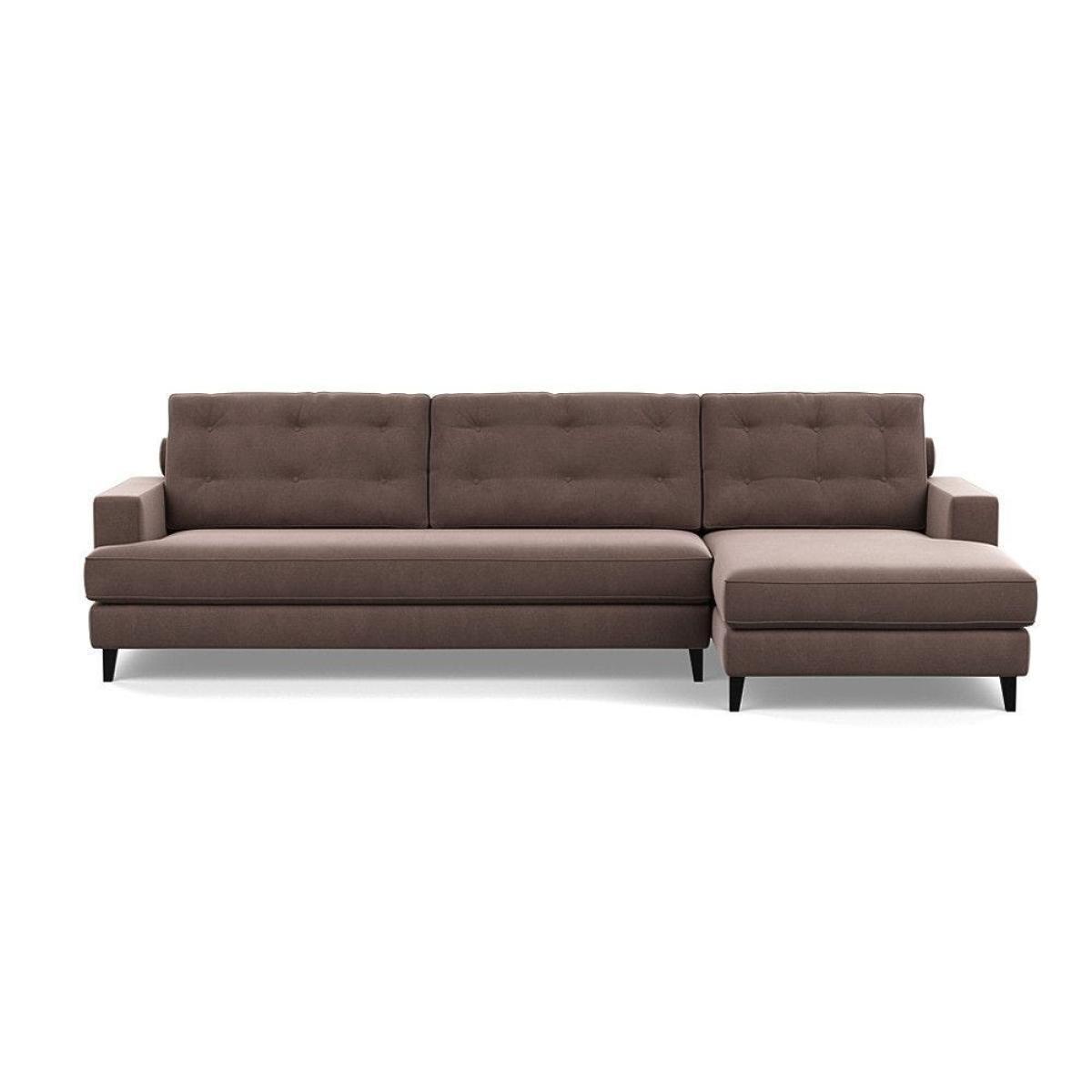 Heal's Mistral Right Hand Corner Sofa Cotton Grain Black Feet - Heal's UK Furniture – image 40