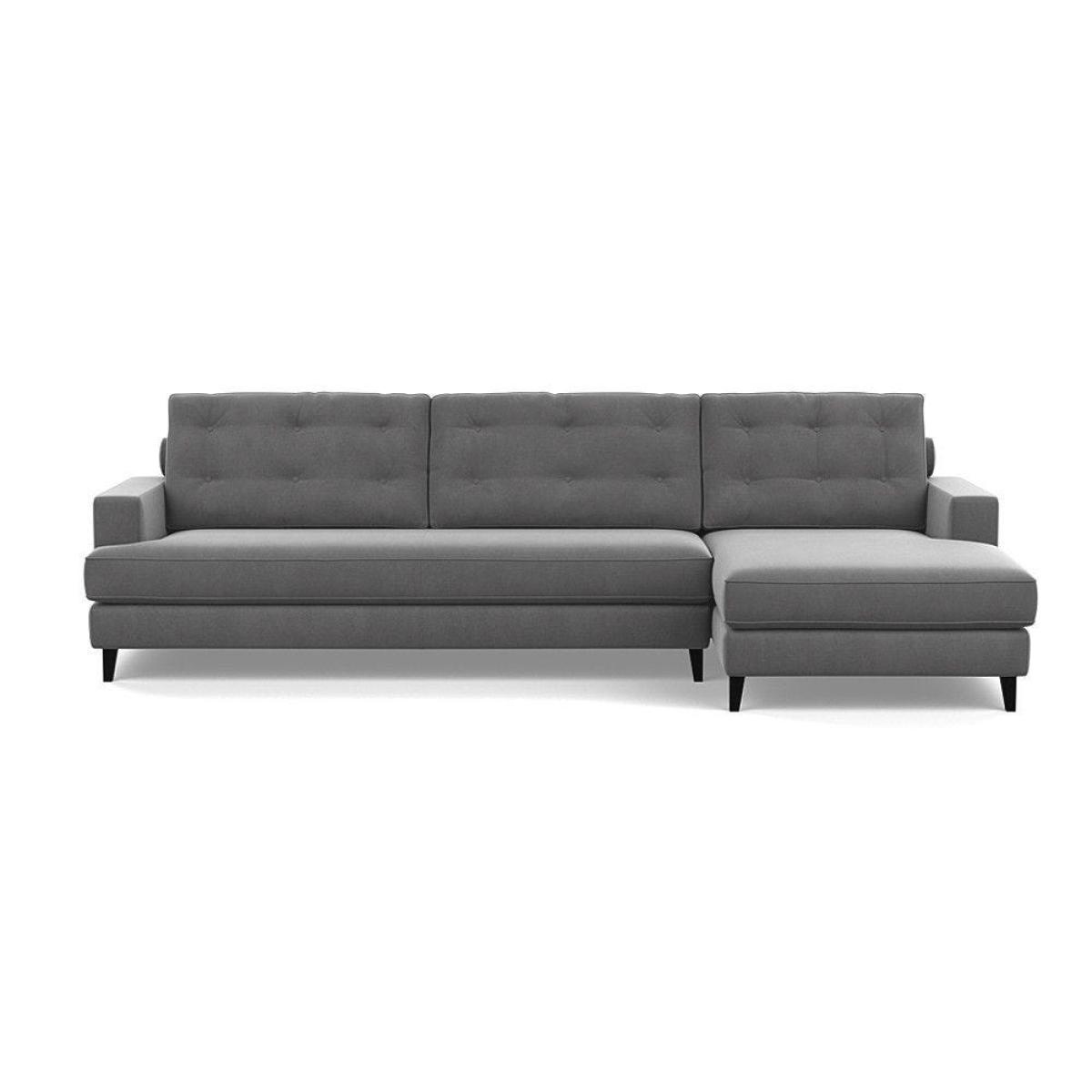 Heal's Mistral Right Hand Corner Sofa Cotton Grain Black Feet - Heal's UK Furniture – image 44