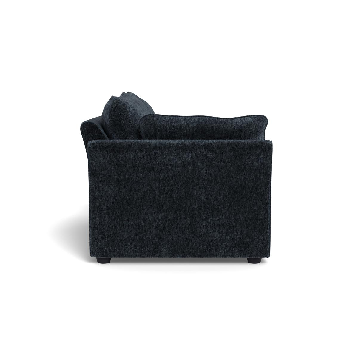 Heal's Tailor Medium Unit Left Hand Facing Boucle Velvet Space Natural Beech Feet – image 3