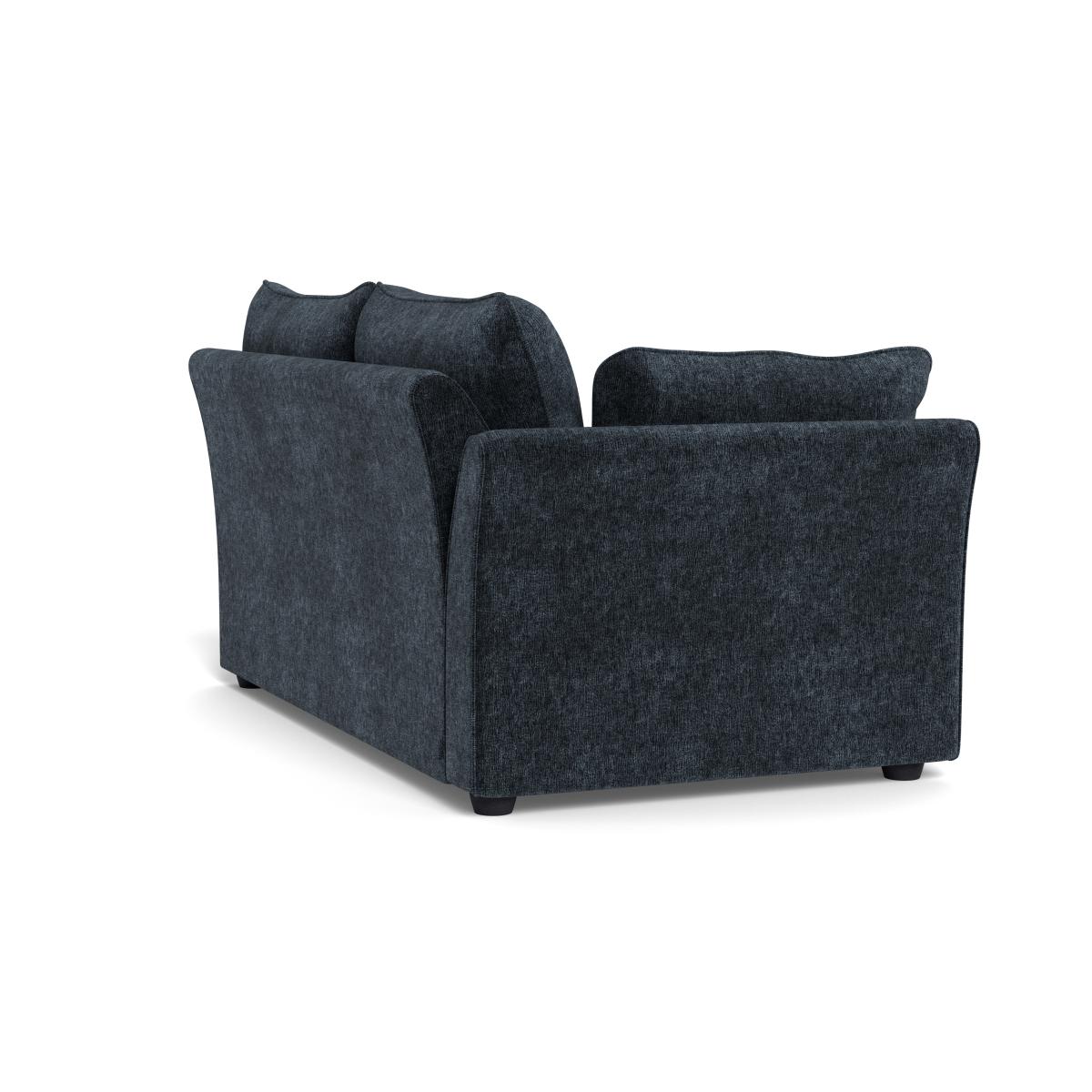 Heal's Tailor Medium Unit Left Hand Facing Boucle Velvet Space Natural Beech Feet – image 4