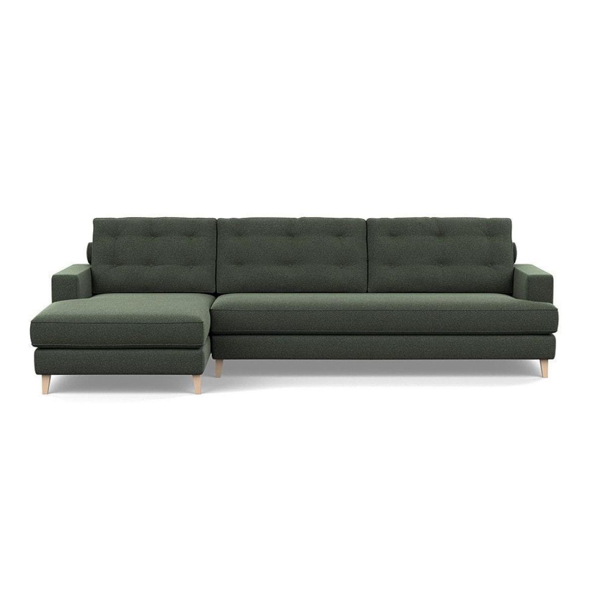 Heal's Mistral Left Hand Facing Corner Sofa Smart Velvet Jade Natural Feet - Heal's UK Furniture – image 36