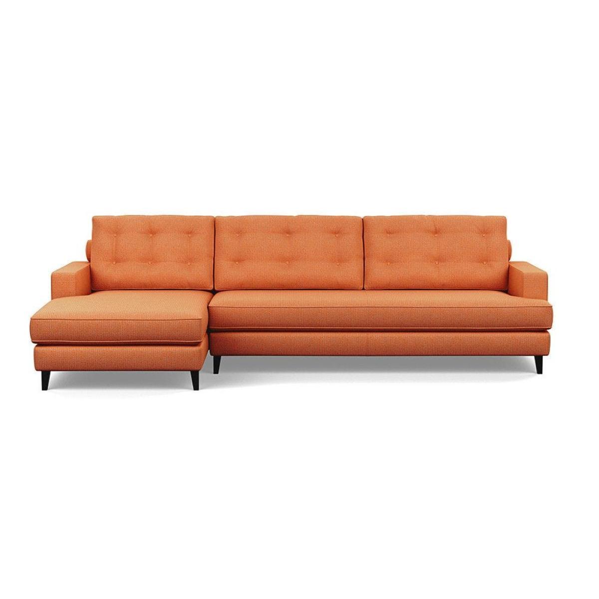 Heal's Mistral Left Hand Facing Corner Sofa Smart Velvet Jade Natural Feet - Heal's UK Furniture – image 55