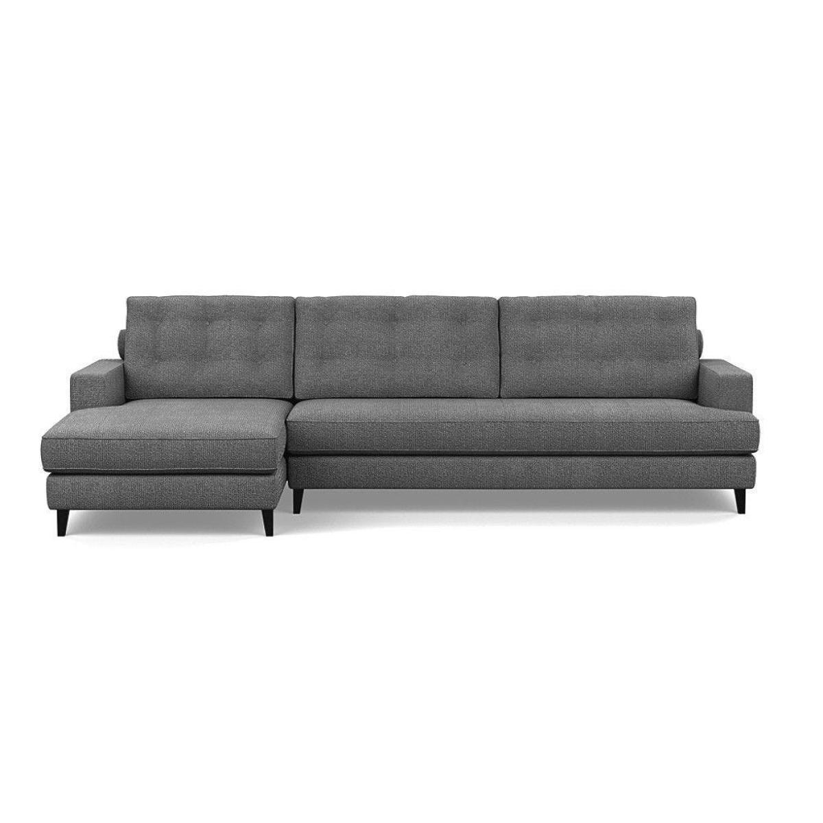 Heal's Mistral Left Hand Facing Corner Sofa Smart Velvet Jade Natural Feet - Heal's UK Furniture – image 57