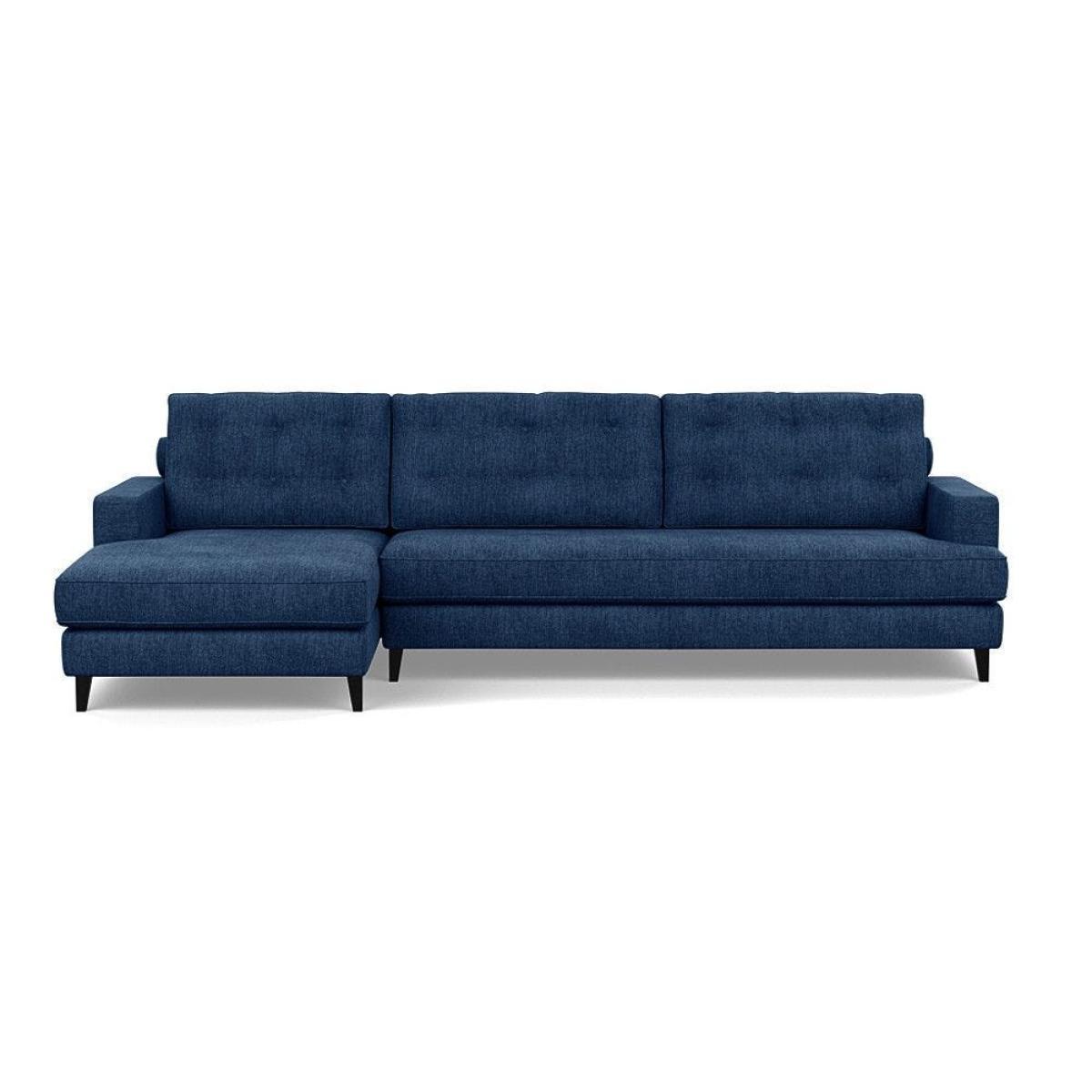 Heal's Mistral Left Hand Facing Corner Sofa Smart Velvet Jade Natural Feet - Heal's UK Furniture – image 8