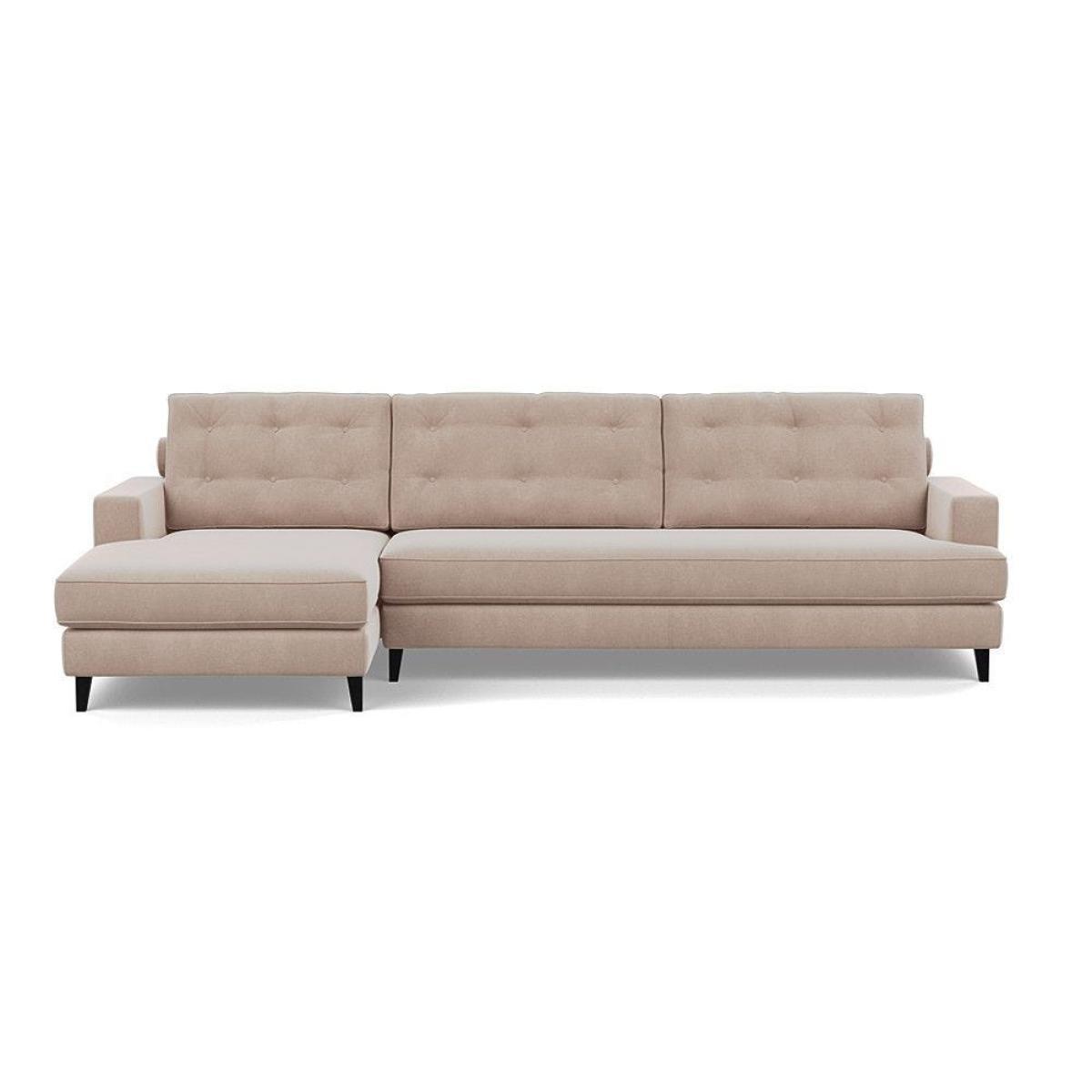 Heal's Mistral Left Hand Facing Corner Sofa Smart Velvet Jade Natural Feet - Heal's UK Furniture – image 78
