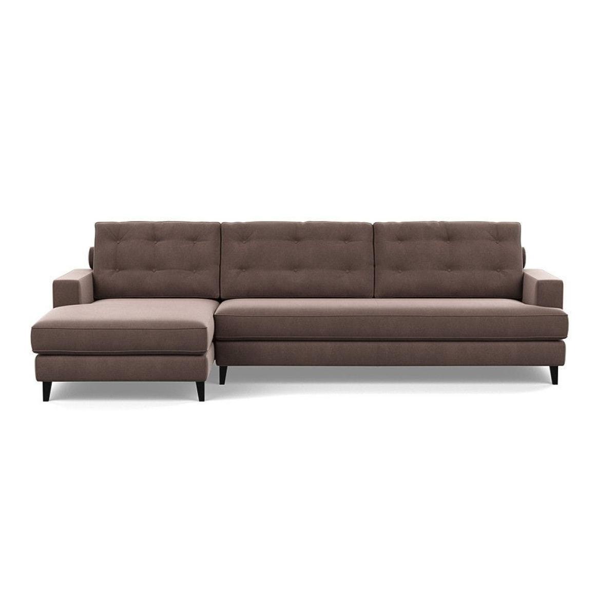Heal's Mistral Left Hand Facing Corner Sofa Smart Velvet Jade Natural Feet - Heal's UK Furniture – image 81