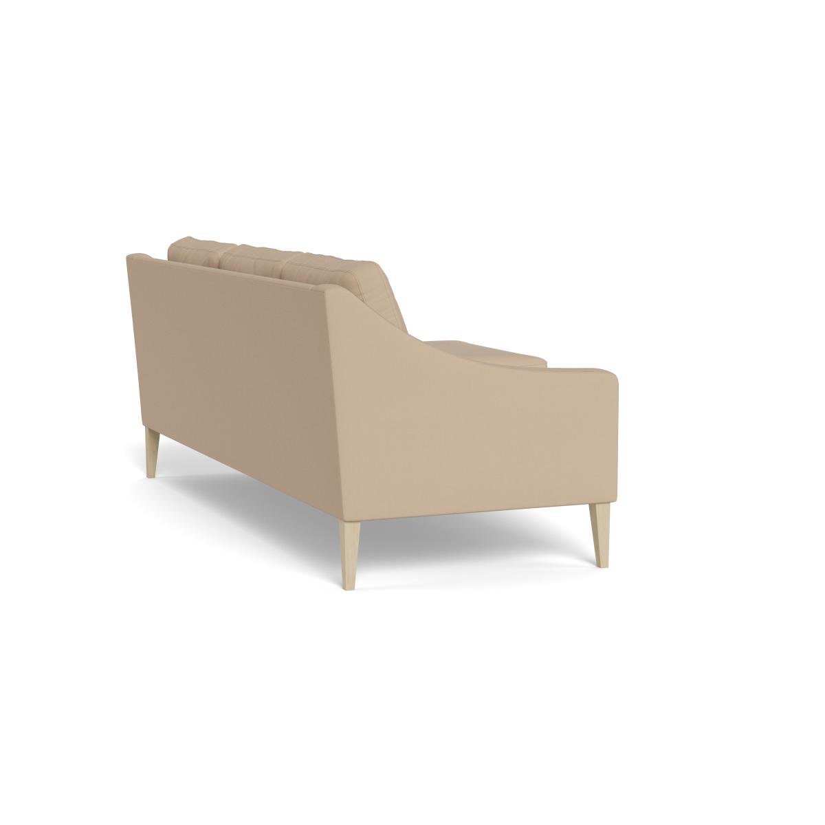 Heal's Richmond Corner Chaise Sofa Capelo Linen-Cotton Bamboo Black Beech Feet – image 4
