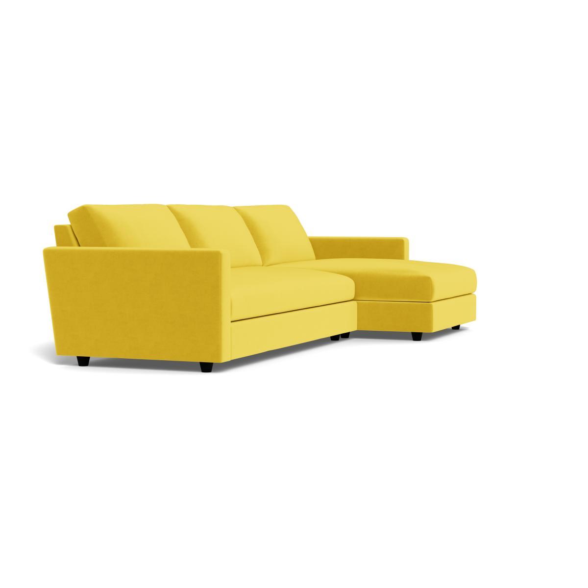 Heal's Nimbus II RHF 4 Seater Corner Chaise Melton Wool Shale - Heal's UK Furniture – image 2