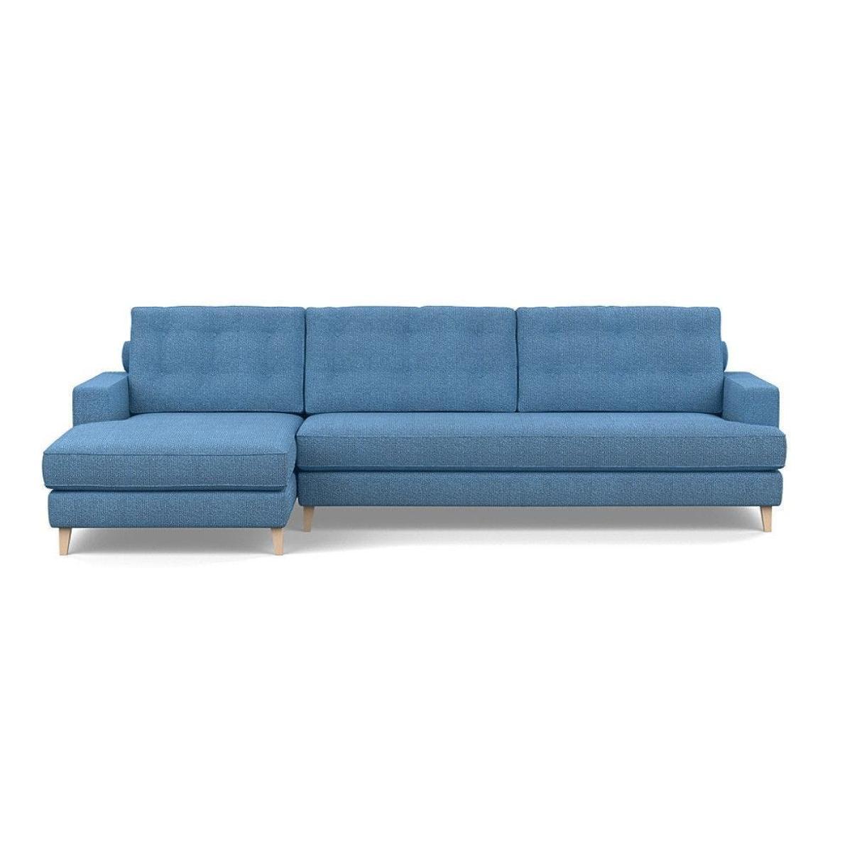 Heal's Mistral Left Hand Facing Corner Sofa Smart Luxe Velvet Mushroom Black Feet - Heal's UK Furniture – image 29