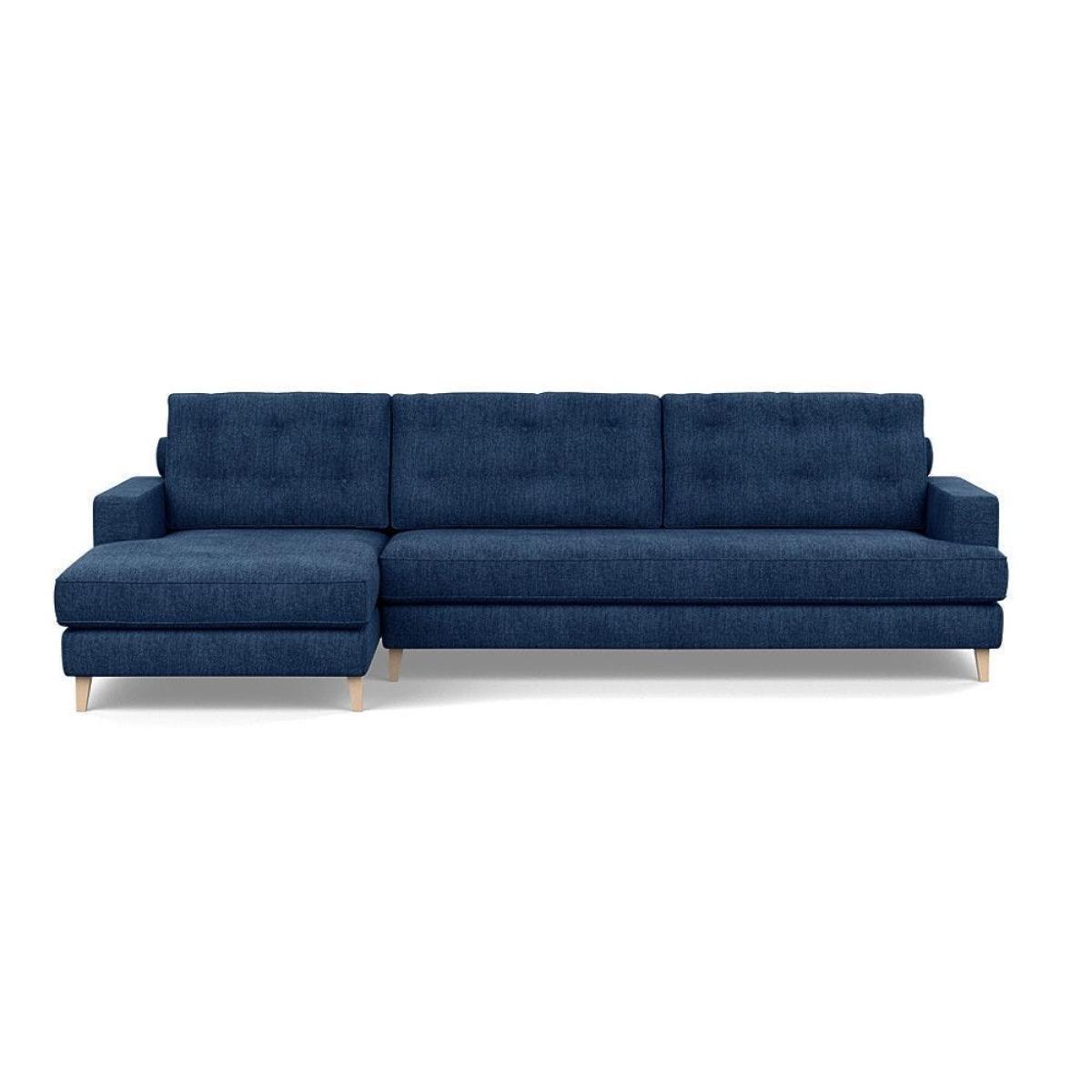 Heal's Mistral Left Hand Facing Corner Sofa Smart Luxe Velvet Mushroom Black Feet - Heal's UK Furniture – image 34