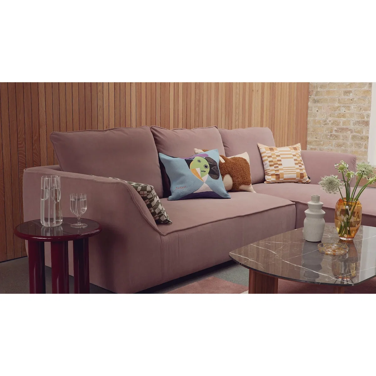Heal's Morven Right Hand Facing Chaise Unit – image 7