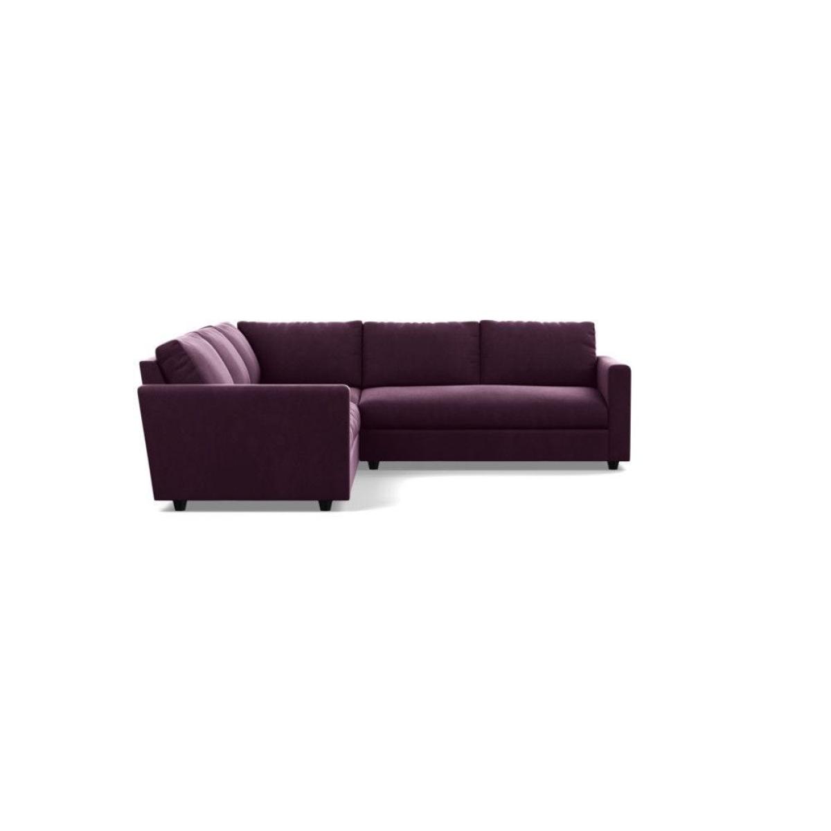Heal's Nimbus II Large Corner Sofa Smart Luxe Velvet Midnight - Heal's UK Furniture – image 14