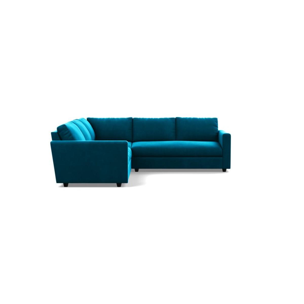 Heal's Nimbus II Large Corner Sofa Smart Luxe Velvet Midnight - Heal's UK Furniture – image 3